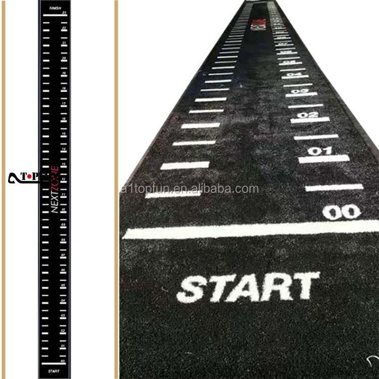 Black Gym Artificial Grass with  Customized Graphic for Training