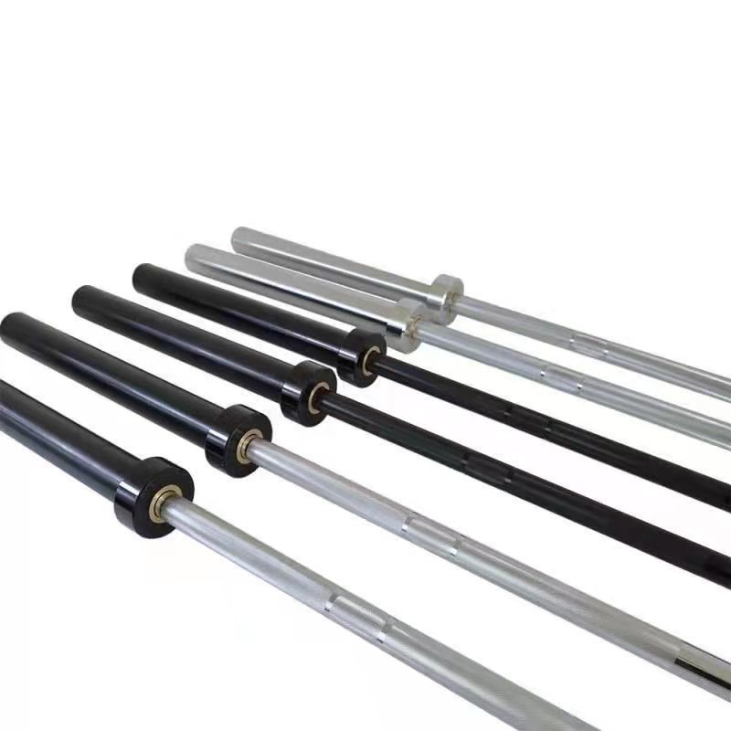 Competition barbell bar 20kg  weight lifting steel barbells bar 120cm to 220cm barbell bar