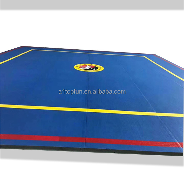 Cheap Taekwondo Jiu-jitsu Mma Karate Bjj Tatami Flexi Roll Wrestling Mat