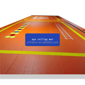 Wholesale Custom Roll Out Bjj Pvc Tatami Surface Mat Used Wrestling Jiu Jitsu Mma Mats