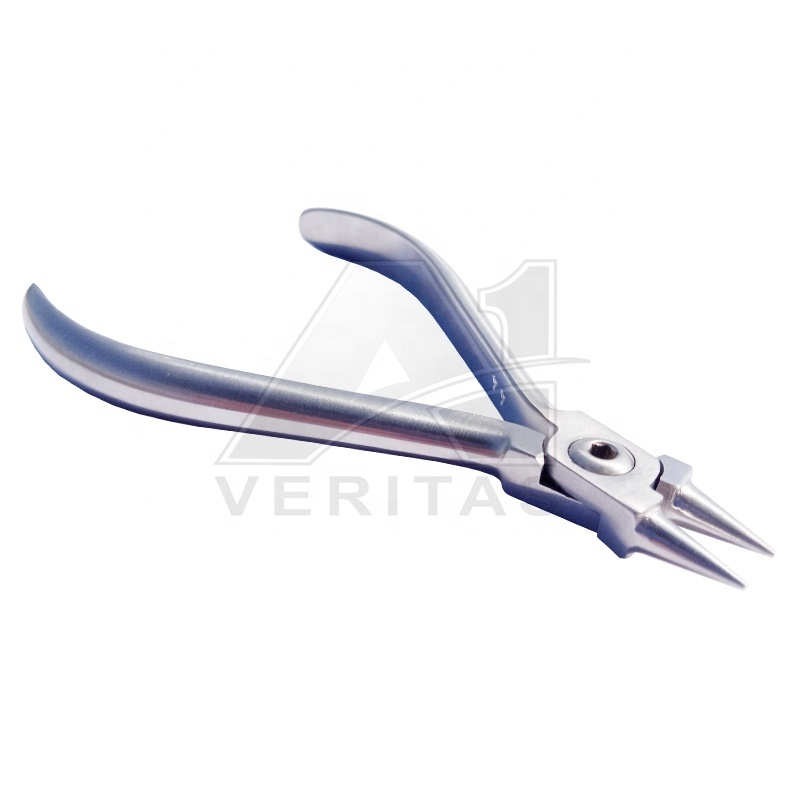 A-1 VERITAS Best Quality Double Rounded-Jaw Banding Wires Orthodontic Pliers Customise Wholesale Dental Surgical Instruments