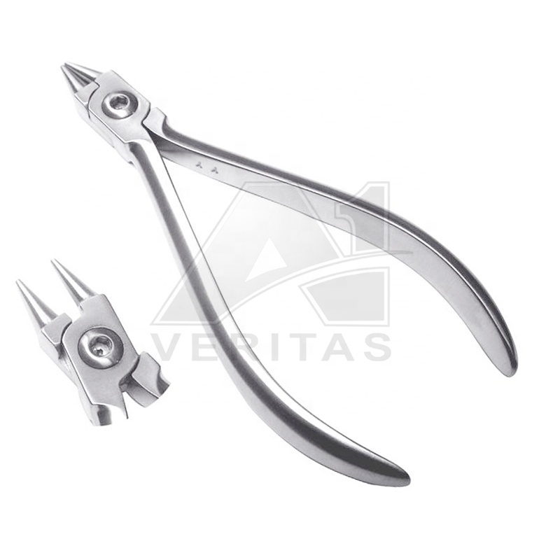 A-1 VERITAS Best Quality Double Rounded-Jaw Banding Wires Orthodontic Pliers Customise Wholesale Dental Surgical Instruments