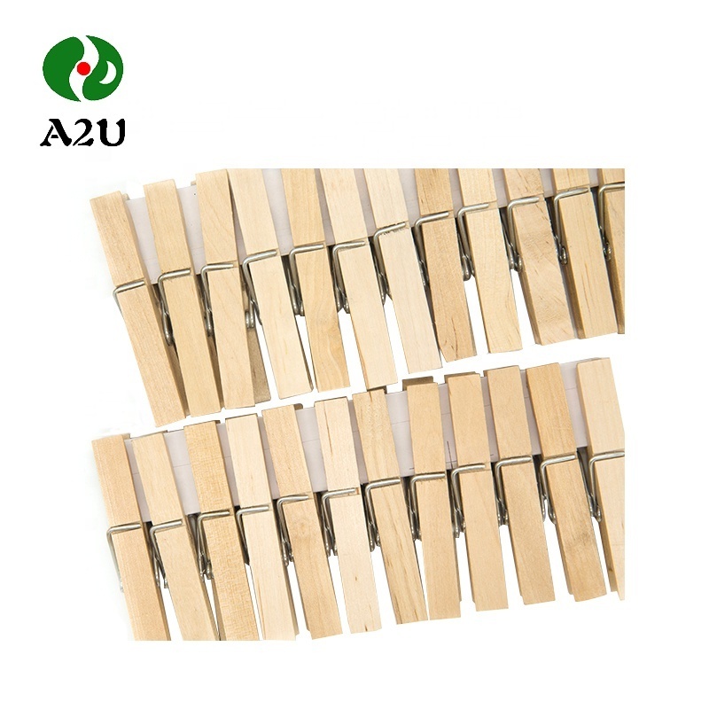 Wholesale Disposableplastic wooden bamboo clothespin Pegs