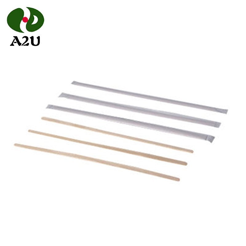 Eco-friendly Disposable Green Paper Wrapped Stirrer Coffee Sticks Valentine's Day Smooth Coffee & Tea Tools,coffee & Tea Tools