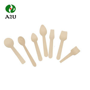 Wholesale Disposable Wooden Spoon For Ice Cream Spoon From China