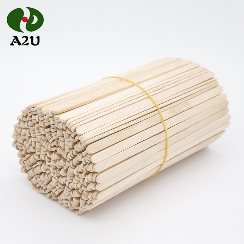 Disposable 140 mm Wooden Sticks Tea & Coffee Stirrer