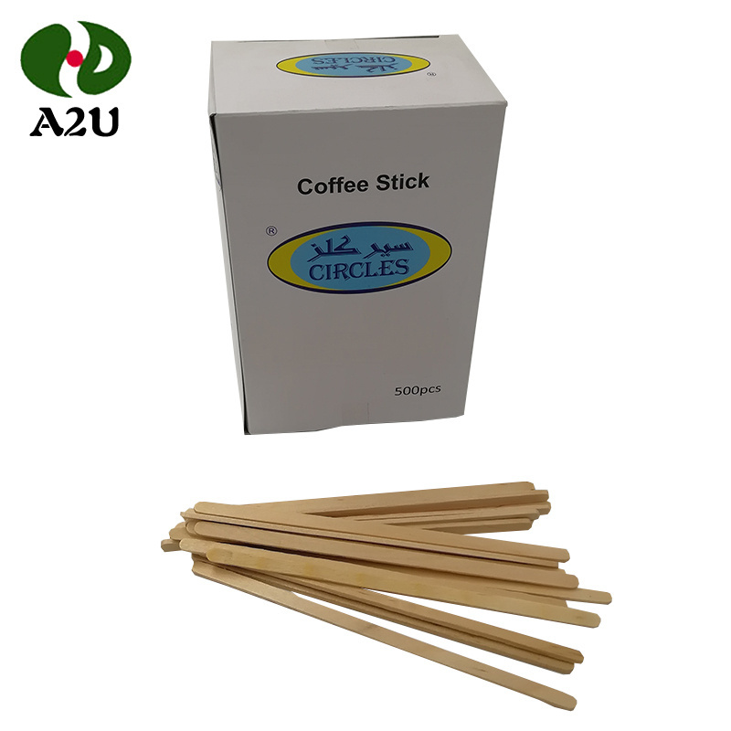 Eco-friendly Disposable Green Paper Wrapped Stirrer Coffee Sticks Valentine's Day Smooth Coffee & Tea Tools,coffee & Tea Tools