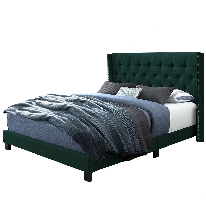 2019 Latest King Queen Full Size Double Upholstered Bed with Headboard