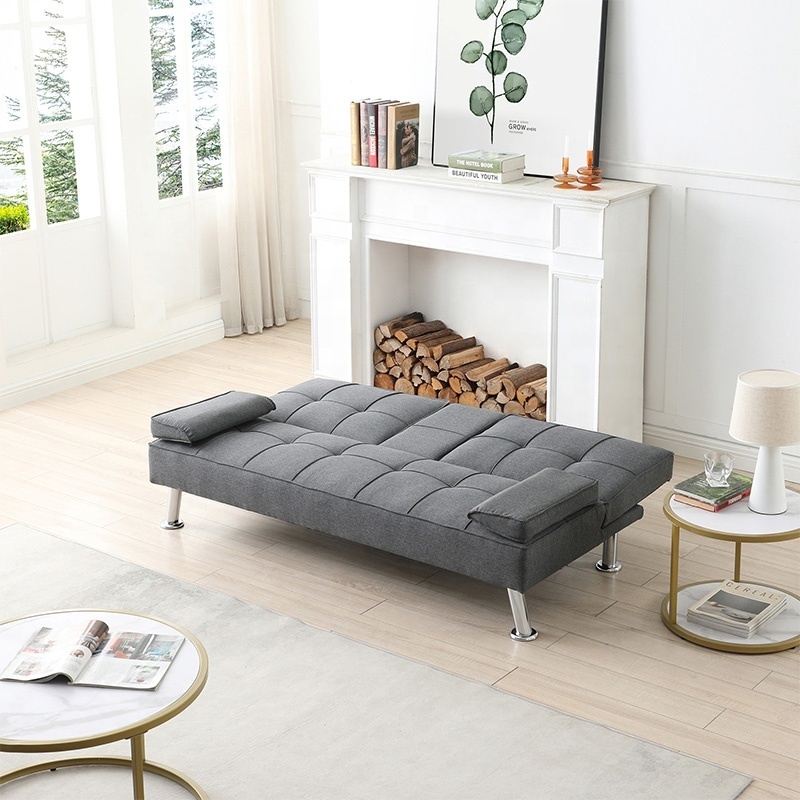 Wholesale futon sofa bed convertible sleeper couch sofa bed folding modern sofa bed best seller