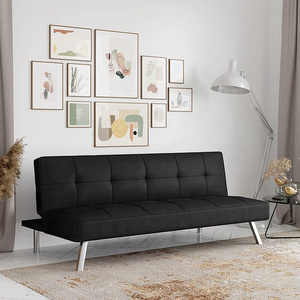 Modern Futon Couch For Living Room Futon Sofa Bed Upholstered Convertible Folding Sleeper Sofa Bed