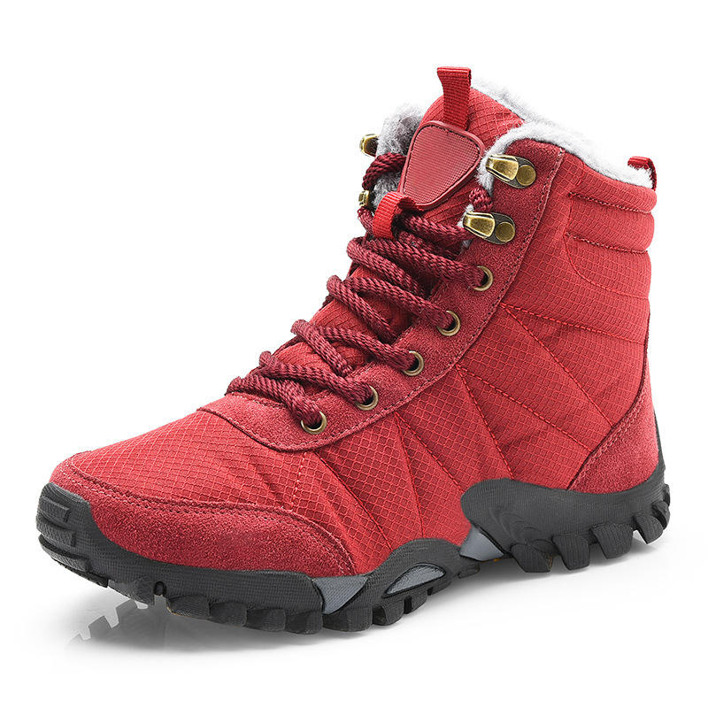 Climbing Boots Men Hiking Shoes Brand Safety Work Shoes Waterproof Design Black Adult Winter Shoes New Non Slip Outdoor