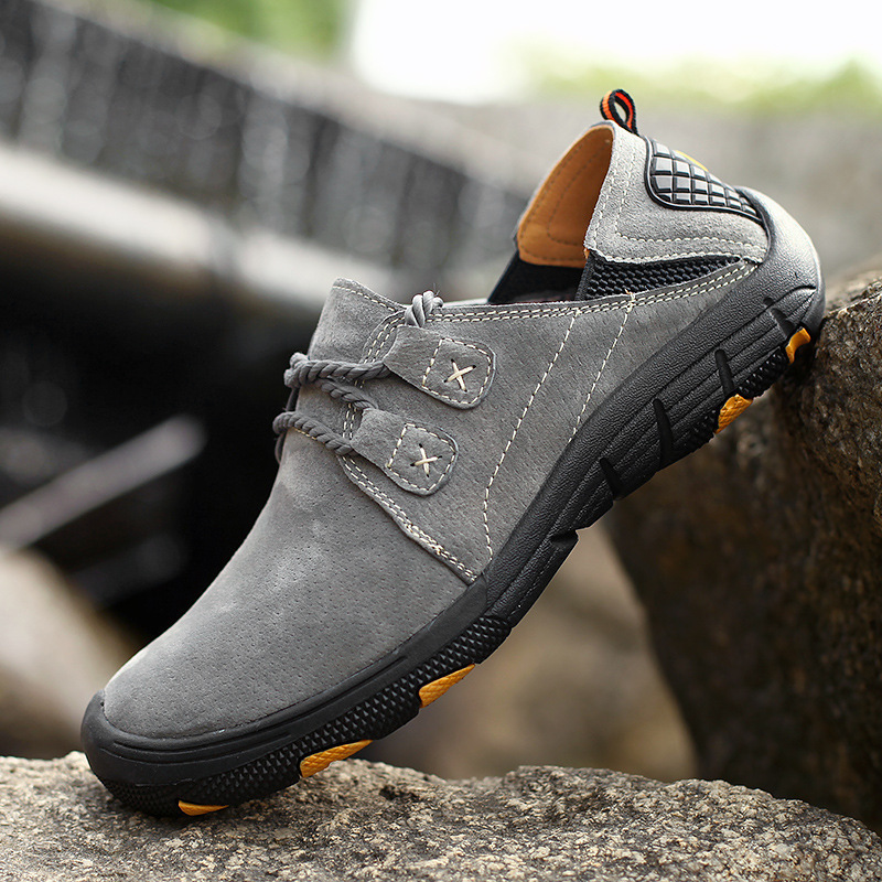 New outdoor sports casual men's shoes daily climbing shoes casual men no slip hiking shoes