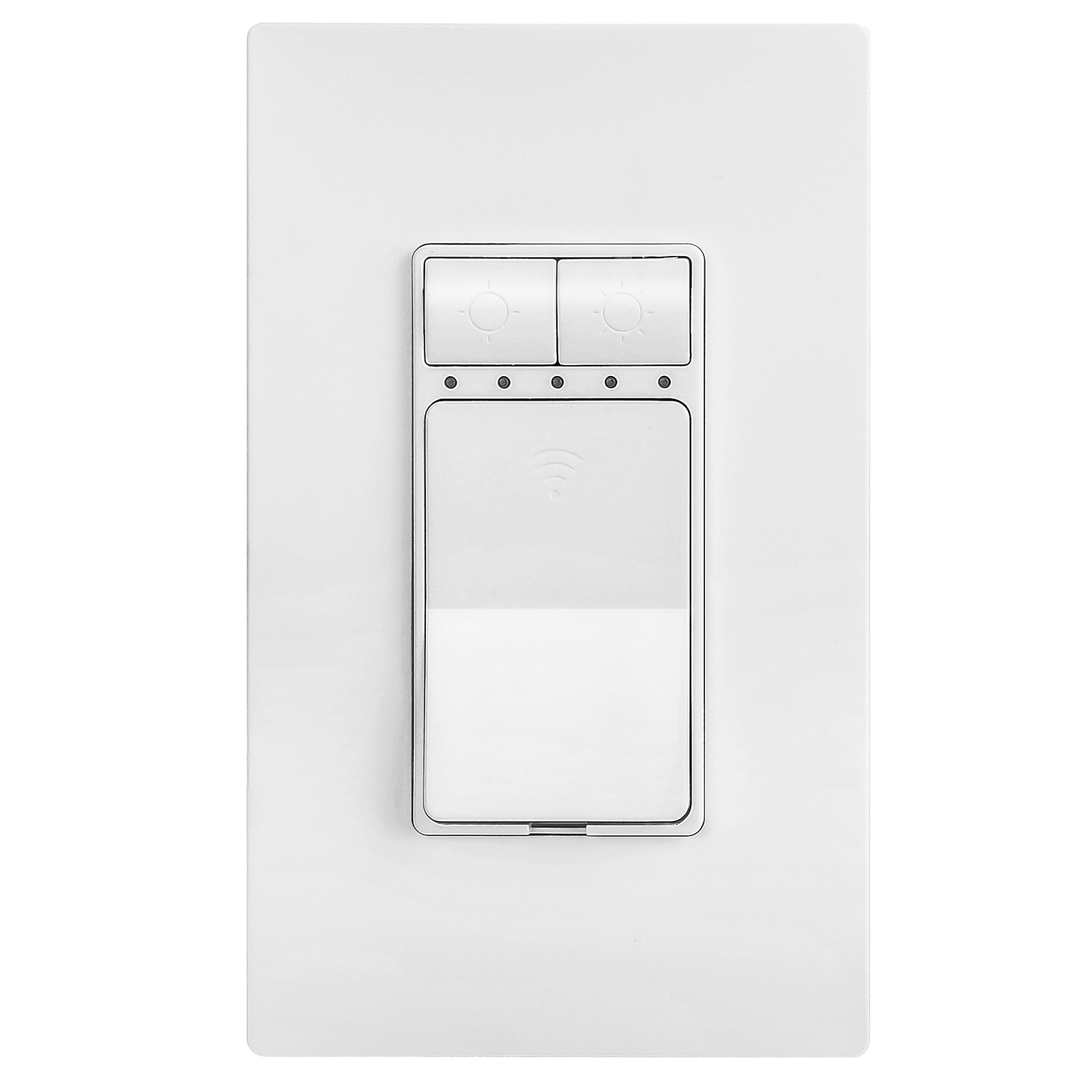 Hooanke 110-240V US Standard 2.4GHz Wi-Fi Smart Life LED Dimmer Switch 1000W Works with Alexa and Google Home