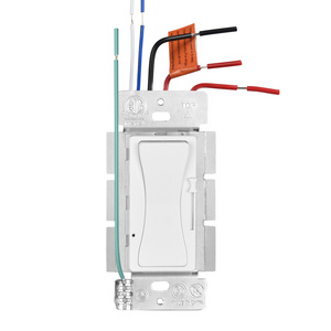 0-10V LED Dimmer Switch for LED Lights Single Way or 3-way Low Voltage Dimmer Light Switch for LED, CFL, Halogen, Incandescent