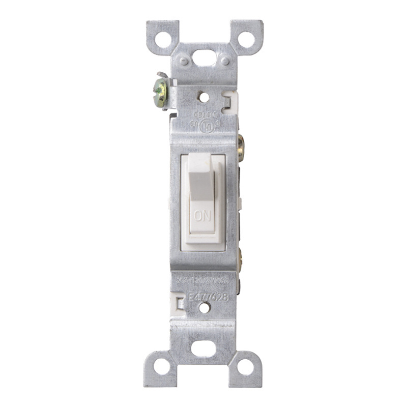 Hooanke ETL Listed American US 120V 15A Single Pole or 3 Way Electrical Toggle Light Switch