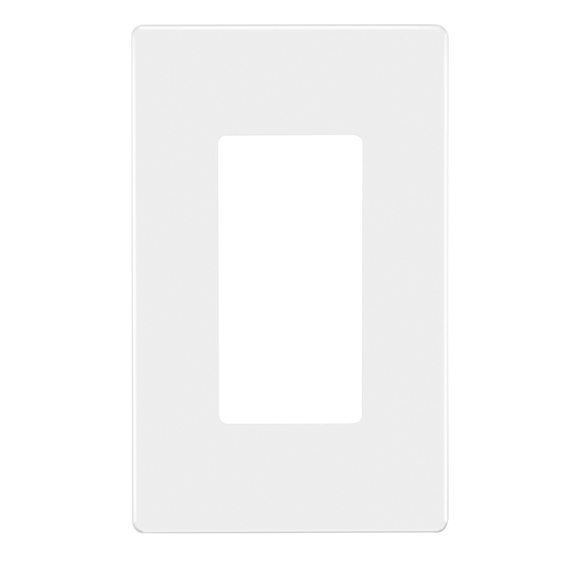 Hooanke US Standard Electrical Switch and Outlet Modular 1 Gang Flex Open Wall Plate