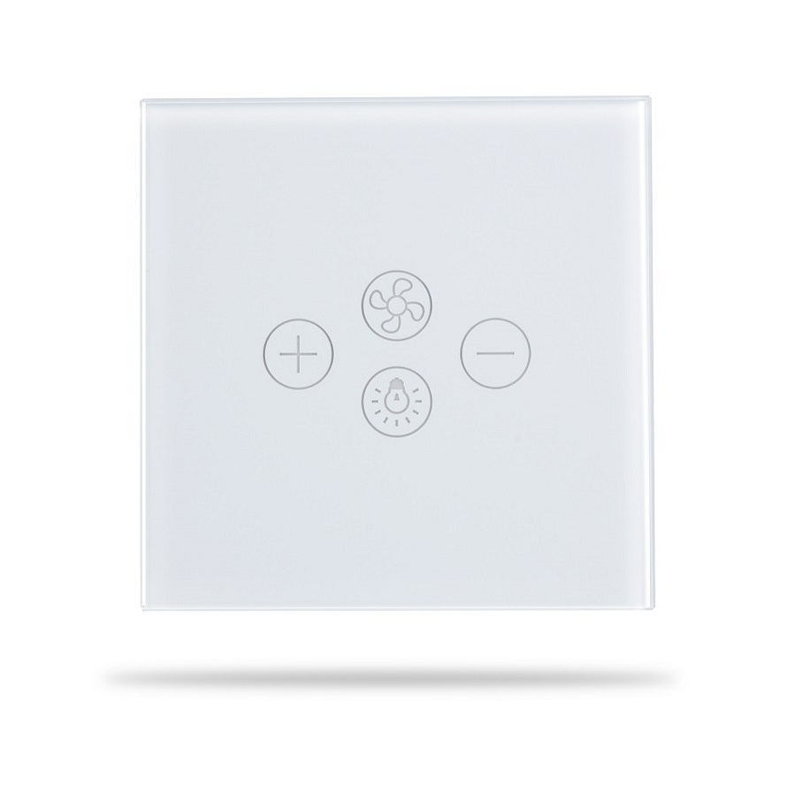 Hooanke EU WiFi Zigbee Tuya APP Remote Control 5 Speed Ceiling Fan Switch Touch Fan Speed Switch