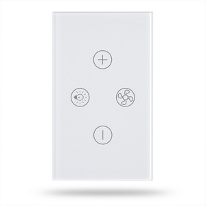 US/AU Standard Smart WIFI Touch Wall Switch with Fan and Light Control