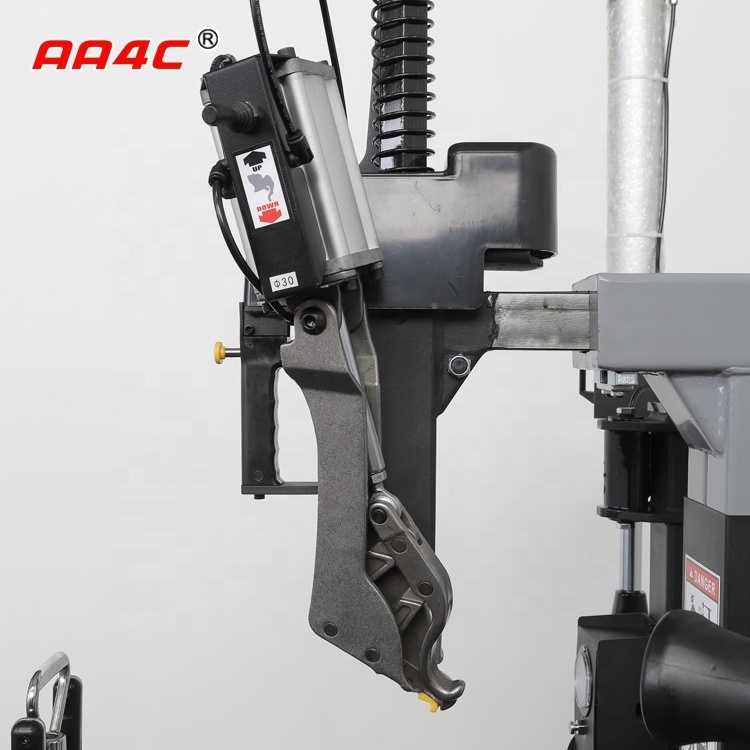 AA4C Tire changer with dual arm tyre lifter turntableless automatic MD head  26