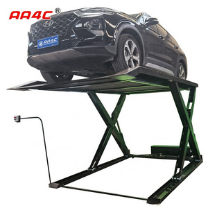 AA4C Scissor car parking lift car parking lift 2.0T 2M high garage equipment vehicle hoist