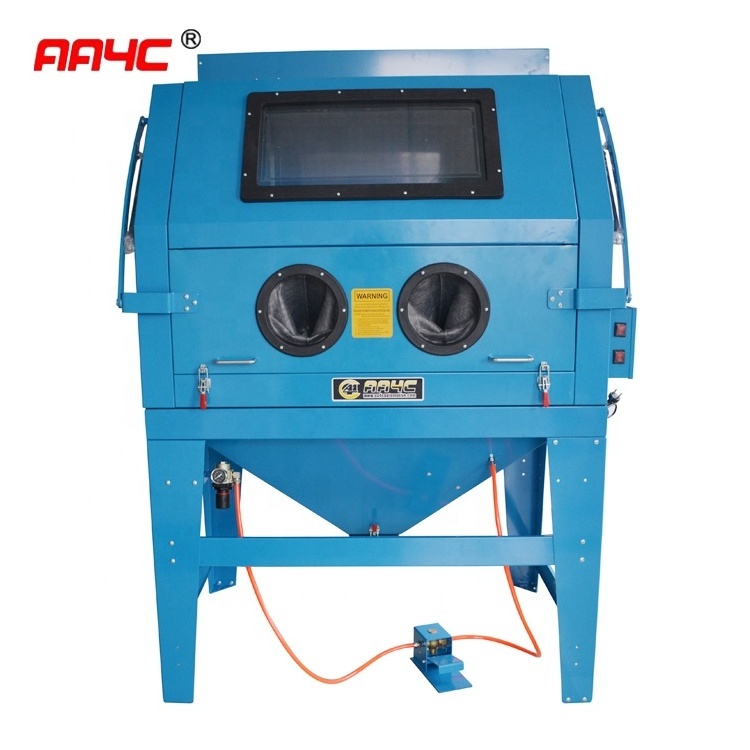 AA4C  1000L sandblast cabinet  sand blasting cabinet  sand blasting machine  AA-SBC1000