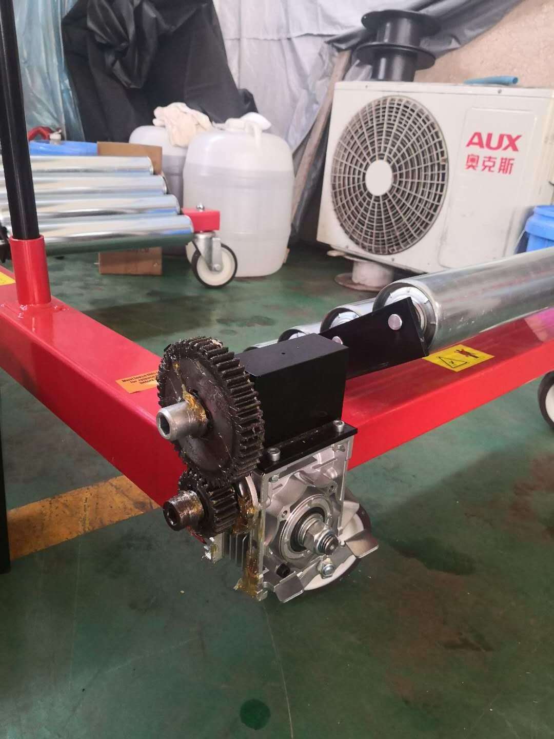 AA4C Tire Wheel dolly with wheel tyre carry tire handling machine