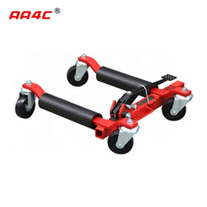 AA4C 9 inches  mechanical Car Go Jack Car Dolly Car Wheel Moving Dolly Vehicle Positioning Jack 4 wheels dolly