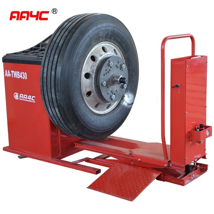 AA4C automatic truck  wheel balancer heavy duty wheel balancing machine truck tyre balancer  AA-TWB430 Italy quality