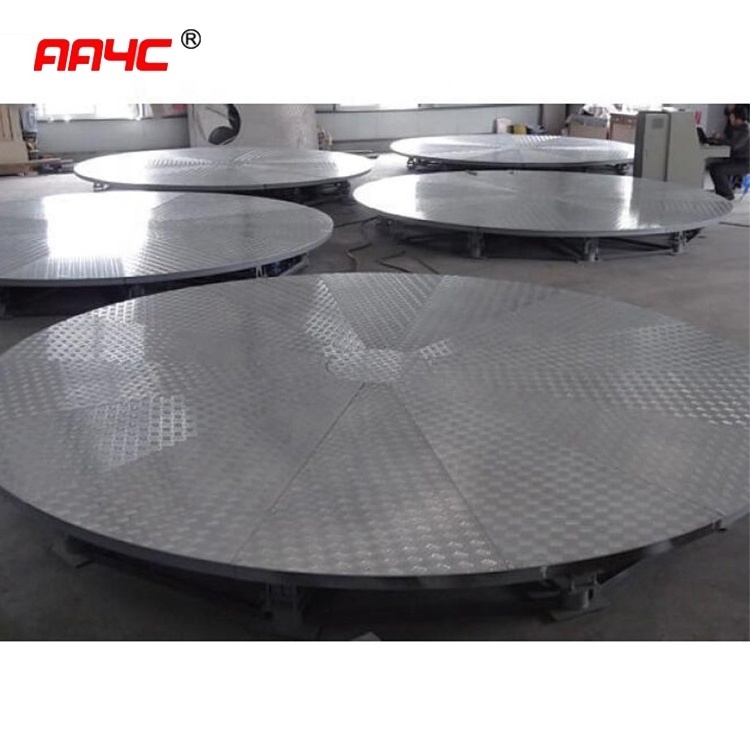 AA4C 0-360 degree rotary car turntable residential rotary platform  electric motor car turntable for sale