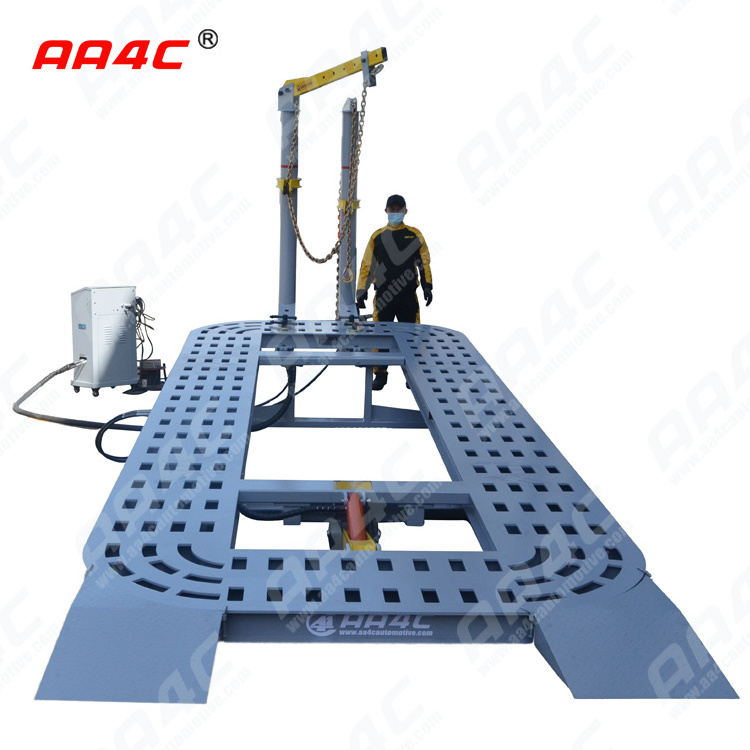 AA4C chassis straightening machine car repair bench auto repair bench car body Repair Frame Machine vehicle chassis bench