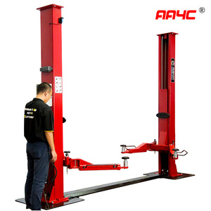 AA4C 4.0T electrical released  automatic unlock floorplate 2 post car lift auto hoist vehicle lift AA-2PFP40E