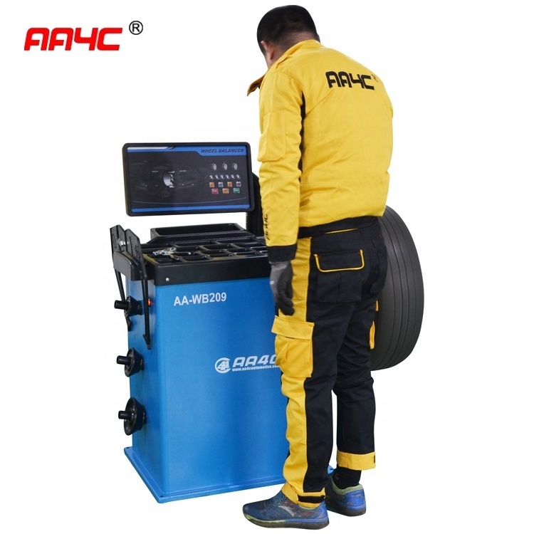 AA4C CE certified  Automatic  wheel balancer  wheel balancing machine  tire balancing AA-WB209