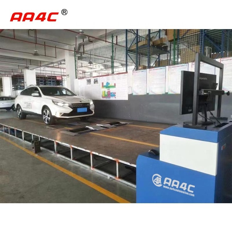 AA4C auto chassis dynamometer  vehicle test line  auto testing lane vehicle aduit inspection equipmen vehicle Inspection Station