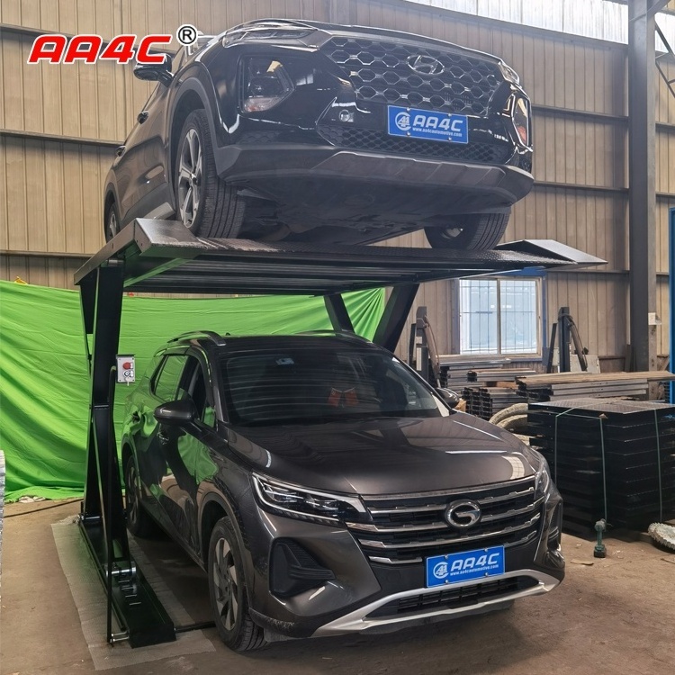 AA4C Scissor car parking lift car parking lift 2.0T 2M high garage equipment vehicle hoist