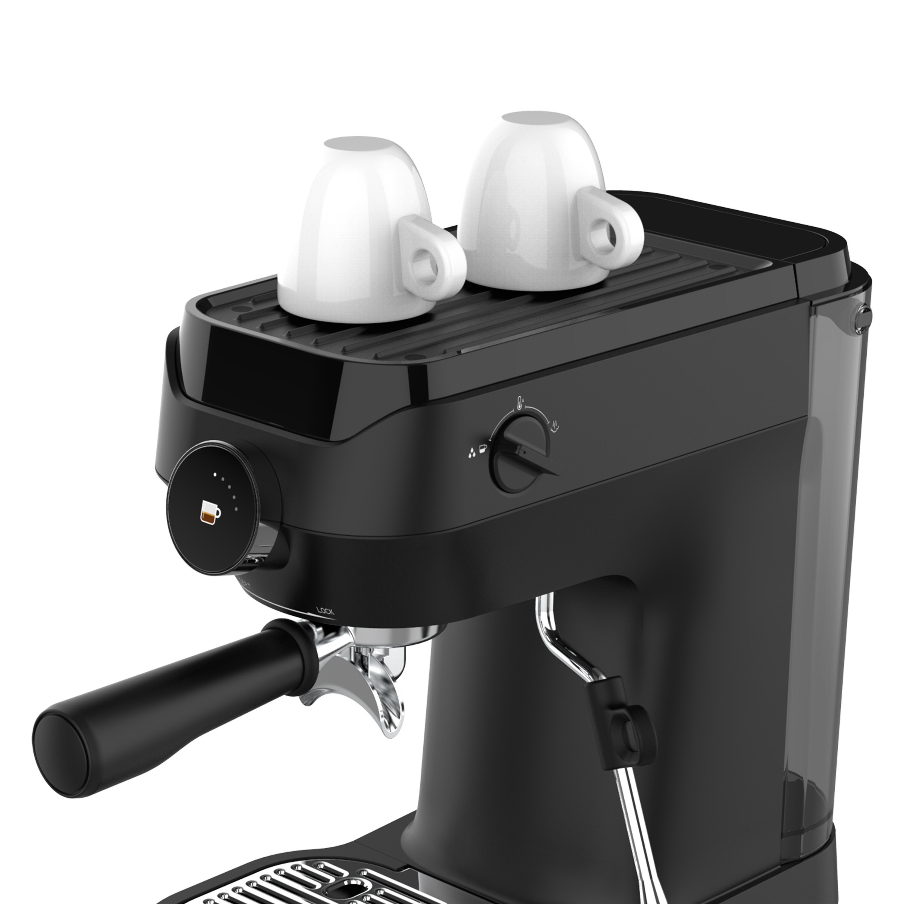 Household Semi-Auto Pre-infusion Stainless Steel Barista Coffee Espresso Machine