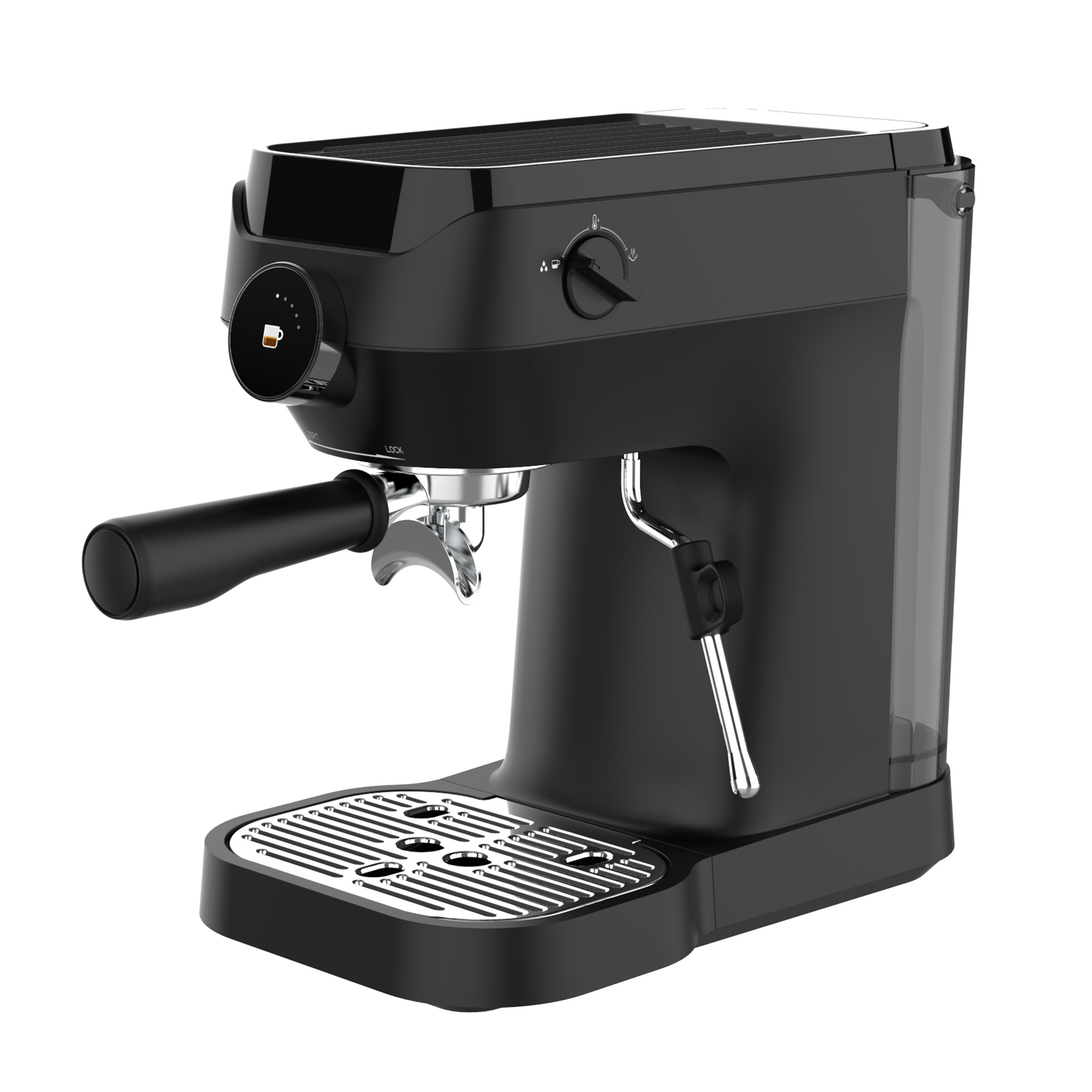 Household Semi-Auto Pre-infusion Stainless Steel Barista Coffee Espresso Machine