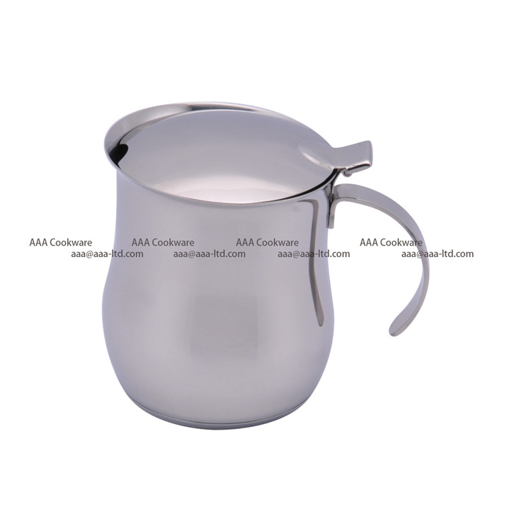 induction tea pot stainless steel coffee cup warmer with handle