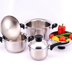 2014 special collapsible handle stainless steel saladmaster surgical kinox cookware with off-set handle