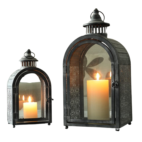 Modern Design Festive Lantern Iron Glass Design Elegant Unique Hanging Decorative Star Glass Hanging Lanterns At Lowest Price