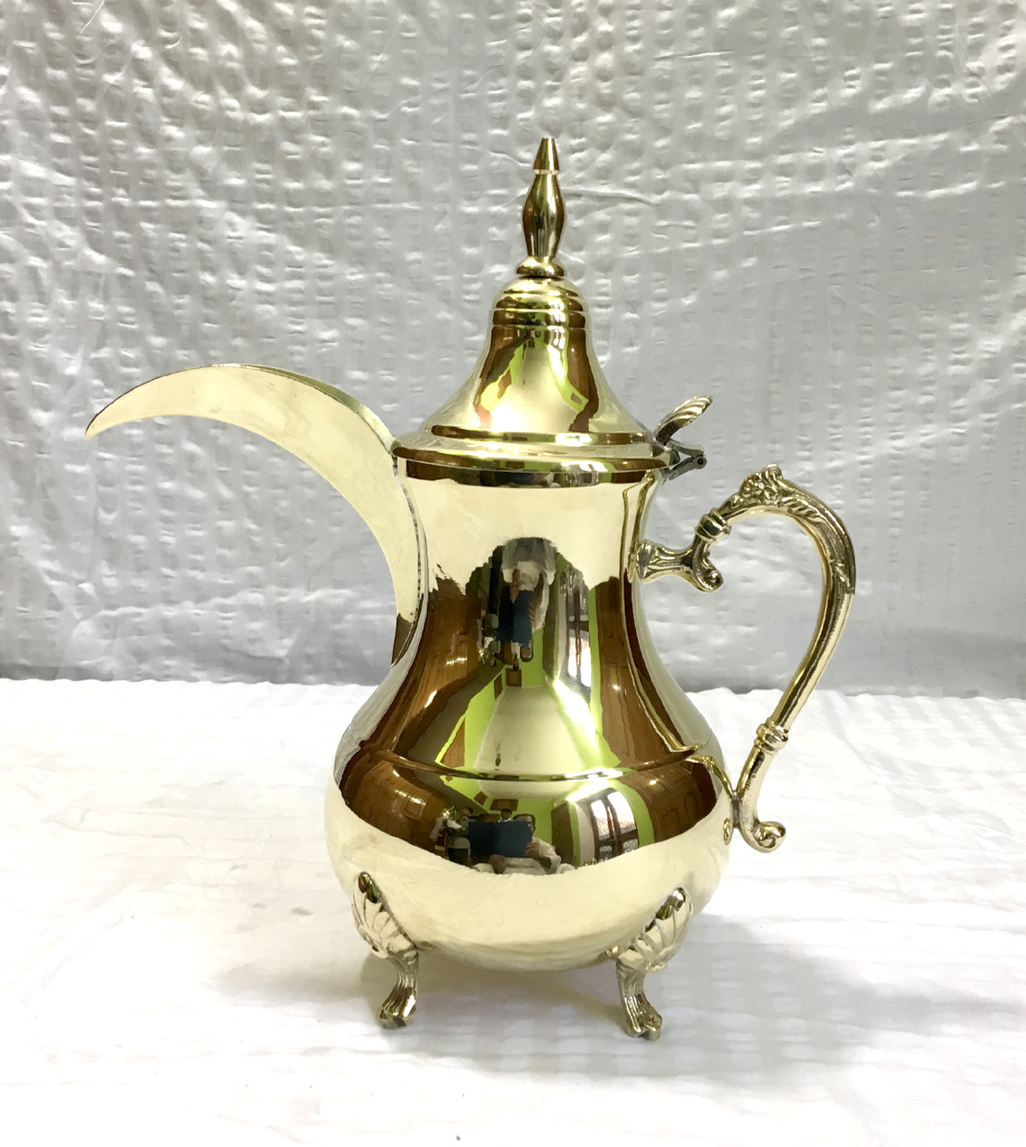 High Quality Metal Polished Tea And Coffee Pots Handmade Tableware Wedding And Ramadan Gift Arabian Dallah