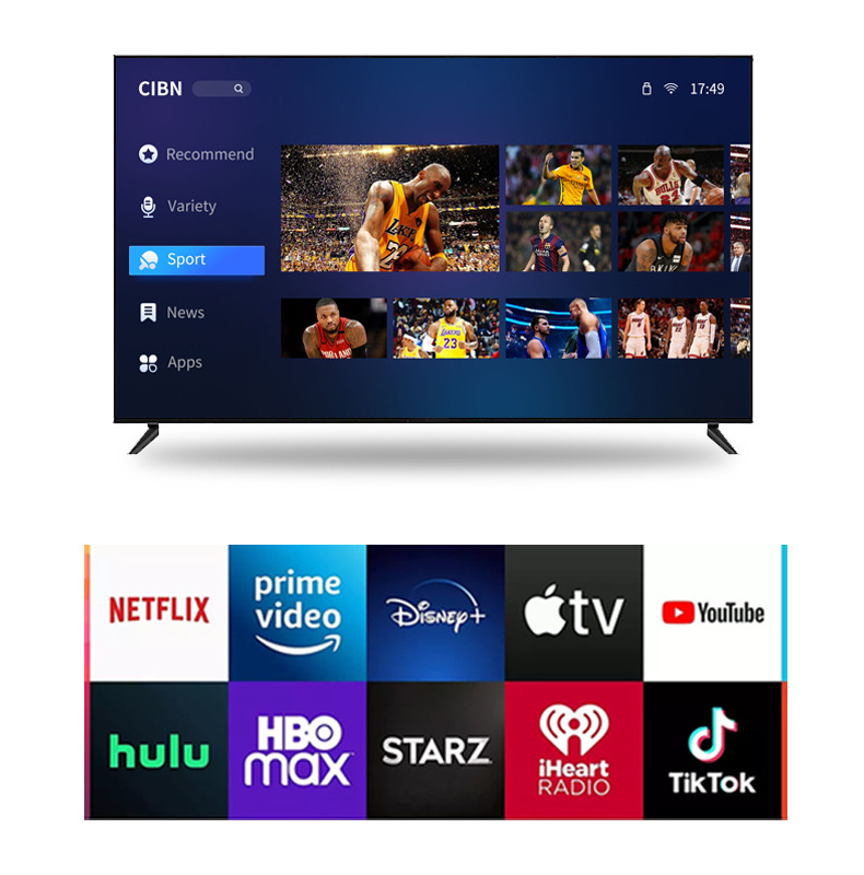 2022 the latest factory direct LED4K full-screen film smart TV 39 inches