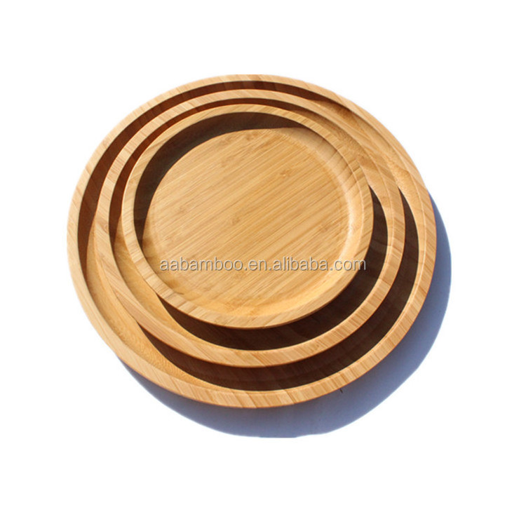 Lazy Susan Chip and Dip Set Rotating Bamboo Tray