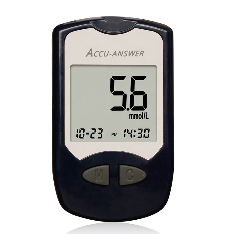 CE/ISO Blood Glucose Monitor Glucometers Approved Electronic Digital Sugar Meter for Hospital Use