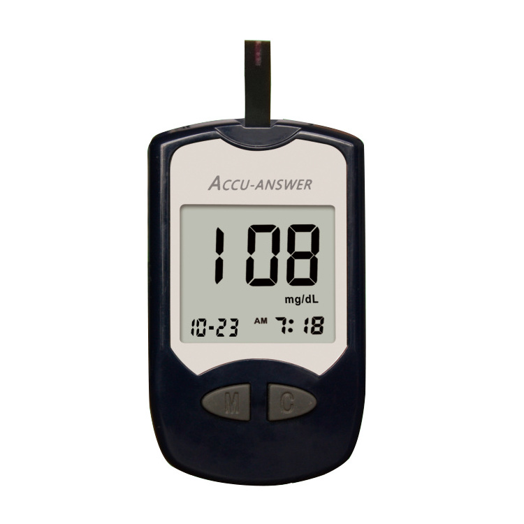 CE/ISO Blood Glucose Monitor Glucometers Approved Electronic Digital Sugar Meter for Hospital Use