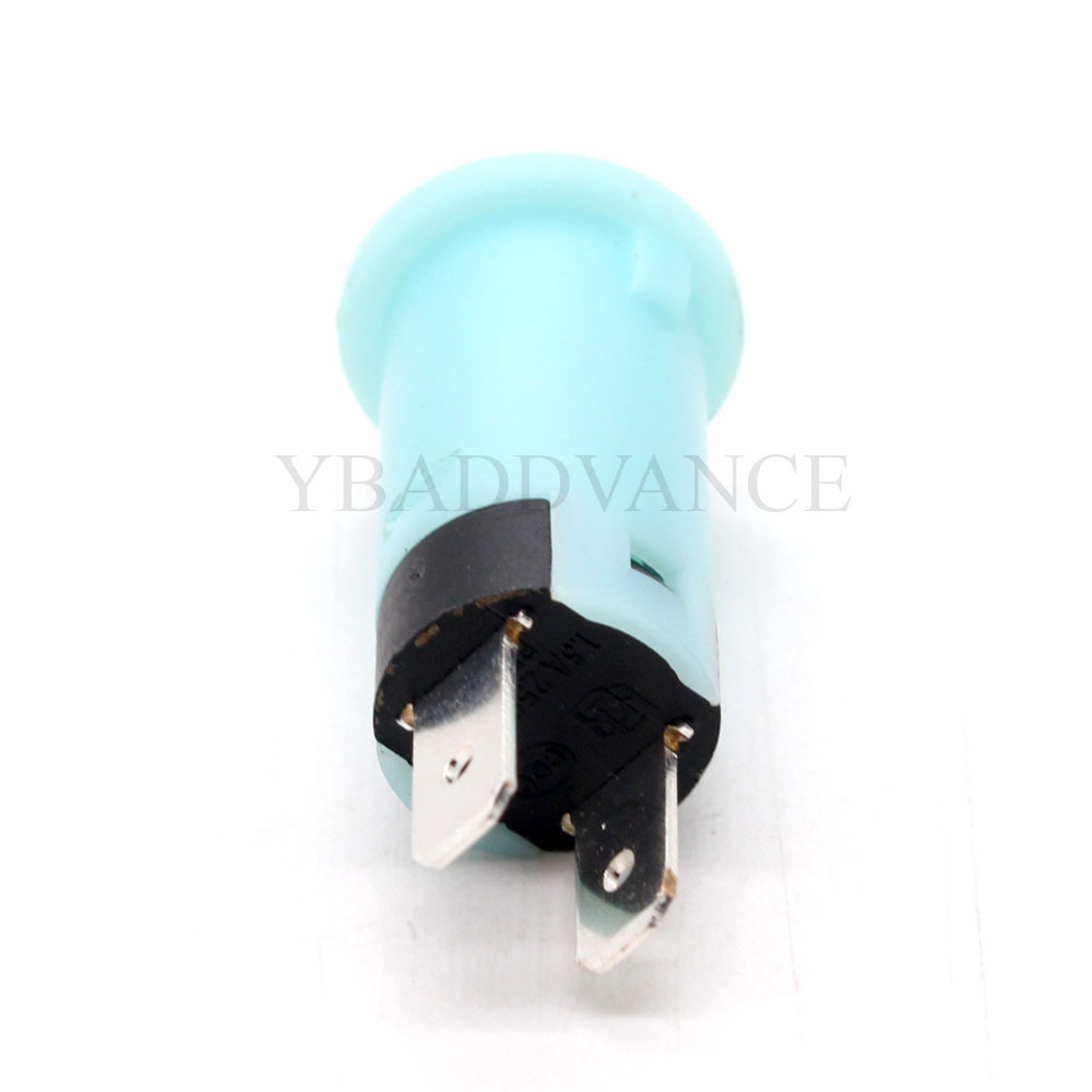 PBS1-15 12mm 125V 1A/250V 2 Pin Refrigerator Door Switch Fridge Switch Momentary SPST Push Button