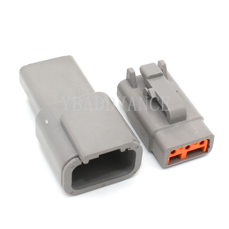 Deutsch DTM Series 3 Pin Way Connector Male & Female DTM04-3P-E003 DTM06-3S-E007