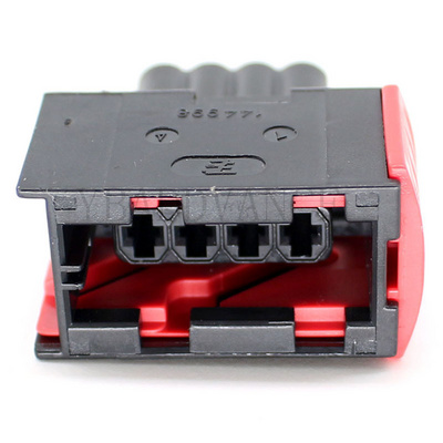 144998 5 Te connectivity electrical  pbt gf20 4 pin amp connector