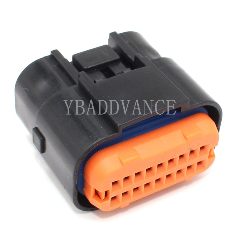 MX23A18SF1 JAE MX23A Series Waterproof PA66 GF35 Female ECU 18 Pin Connector