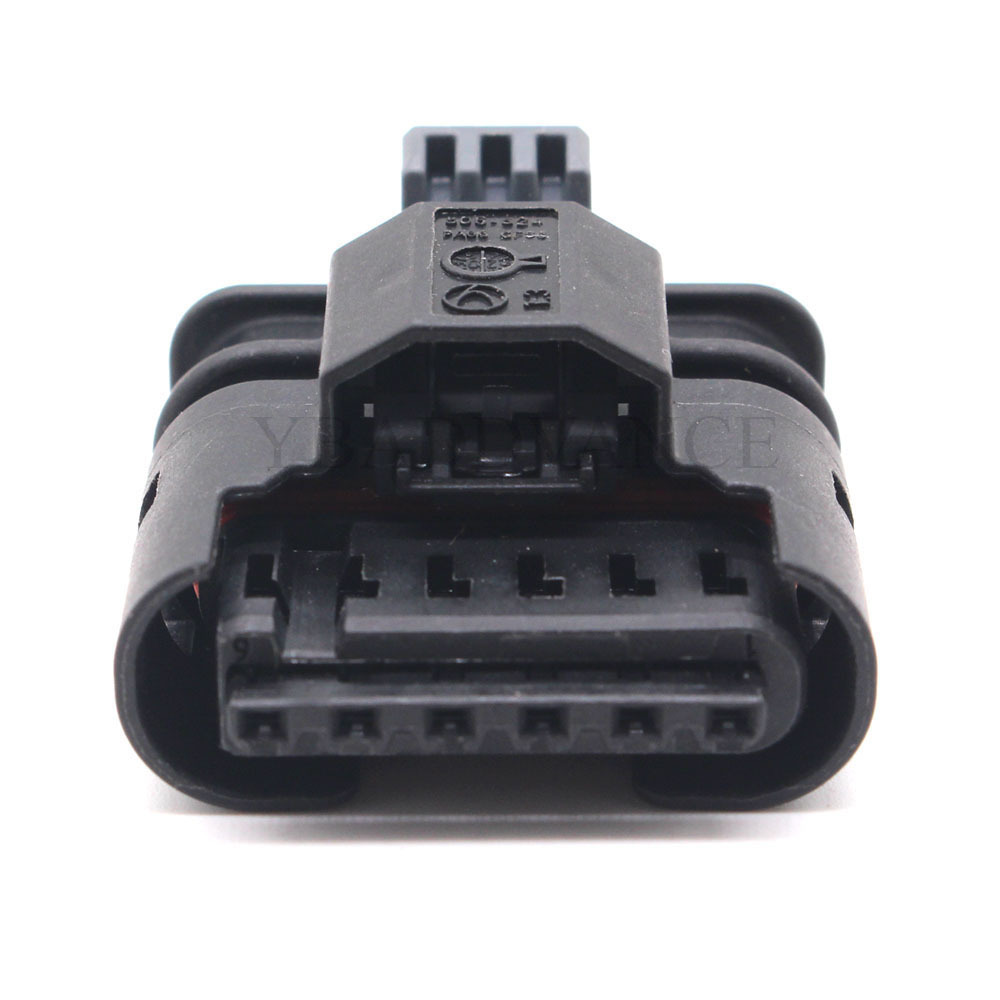 806-524 6 Pin Female H irschmann 1.2mm(050) Black PA66 GF35 Auto Electrical Connectors