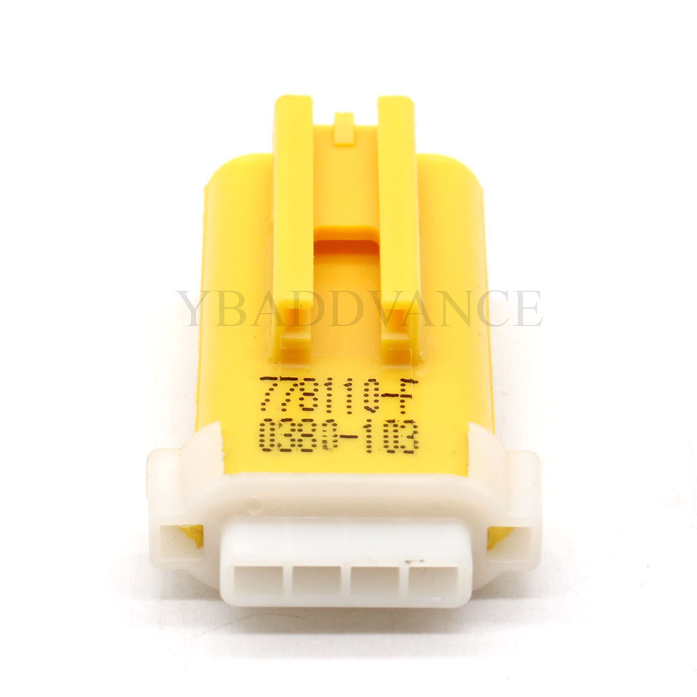 778110-F 0380-103 FCI 4 Pin Male Waterproof Connector PA66 GF35 For Auto